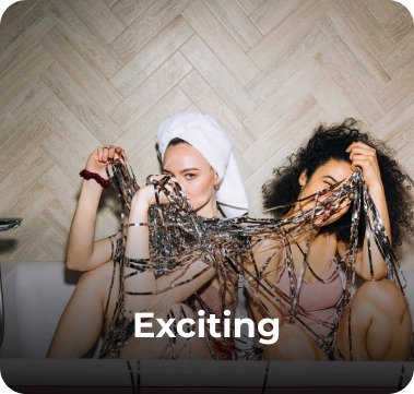 Cheerful women celebrating – Gofrendly value of fun and excitement in friendship.