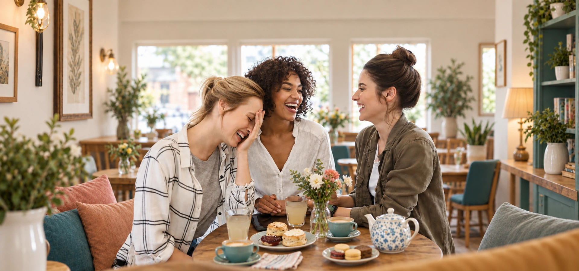 Women making friends after 40 in the UK